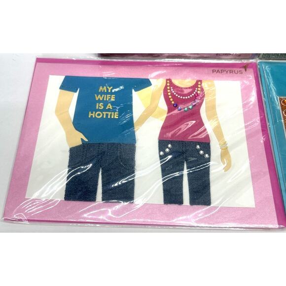 Lot of 7 Papyrus Mother's Day Cards, for Mom, Mommy to be, New Mom, Wife is Hot - Picture 5 of 16